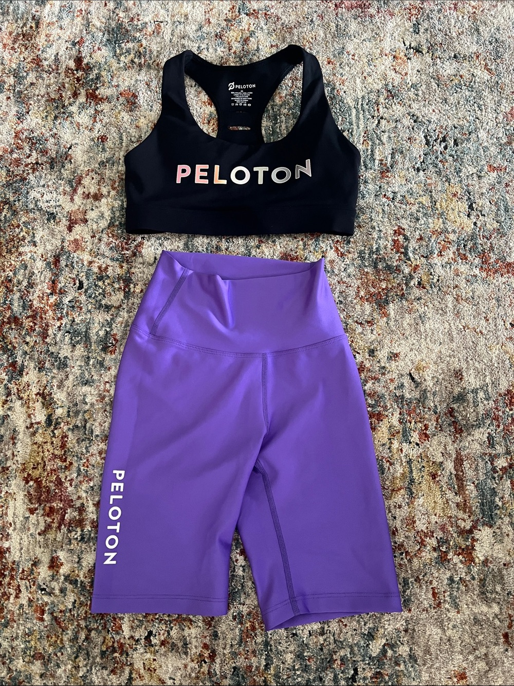 Peloton Bra + Short Set Size XS